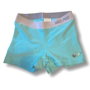 Special Edition Nike Pro short Tiffany collab New w/o tags size M fits like S